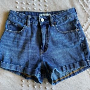 Pacsun high waisted denim short